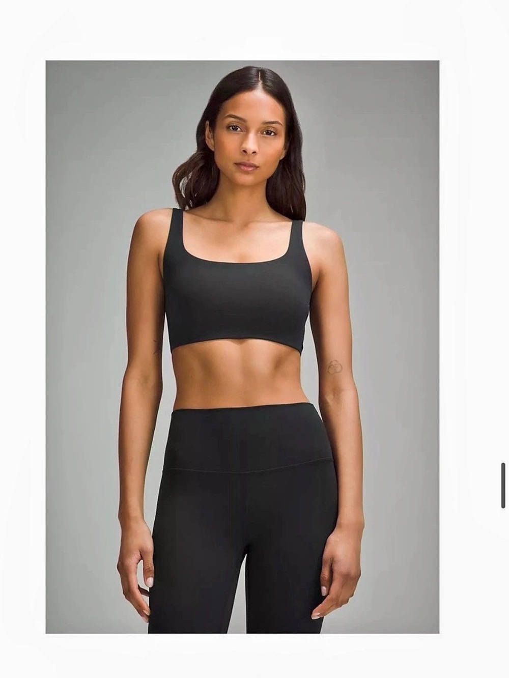 lululemon Bend This Scoop and
Square Bra - Light Support - A-C Cups